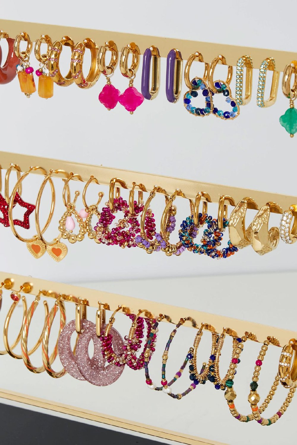 Earrings display colorful Multi Stainless Steel h5Picture2